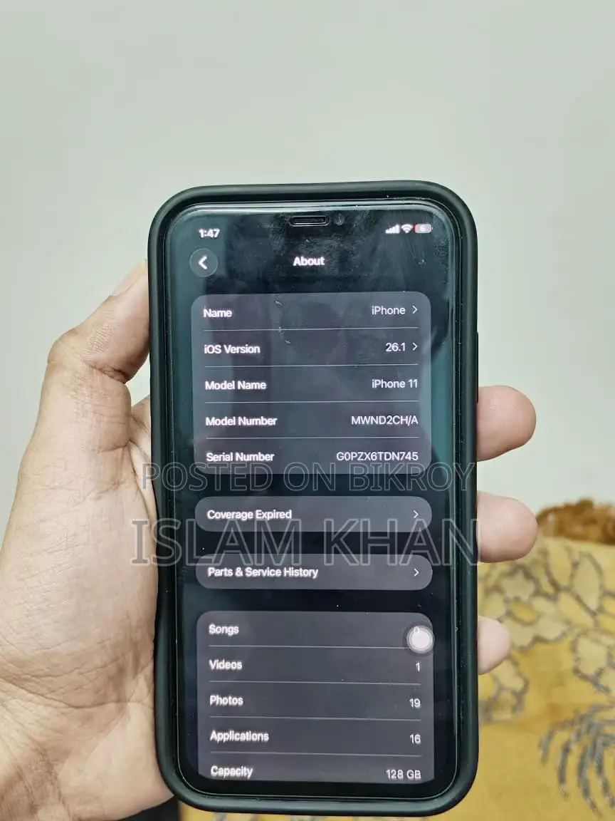 Apple iPhone 11 128 GB (Used)