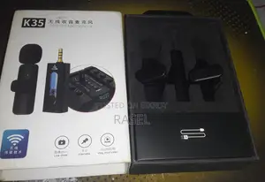 K35 duel wireless microphone