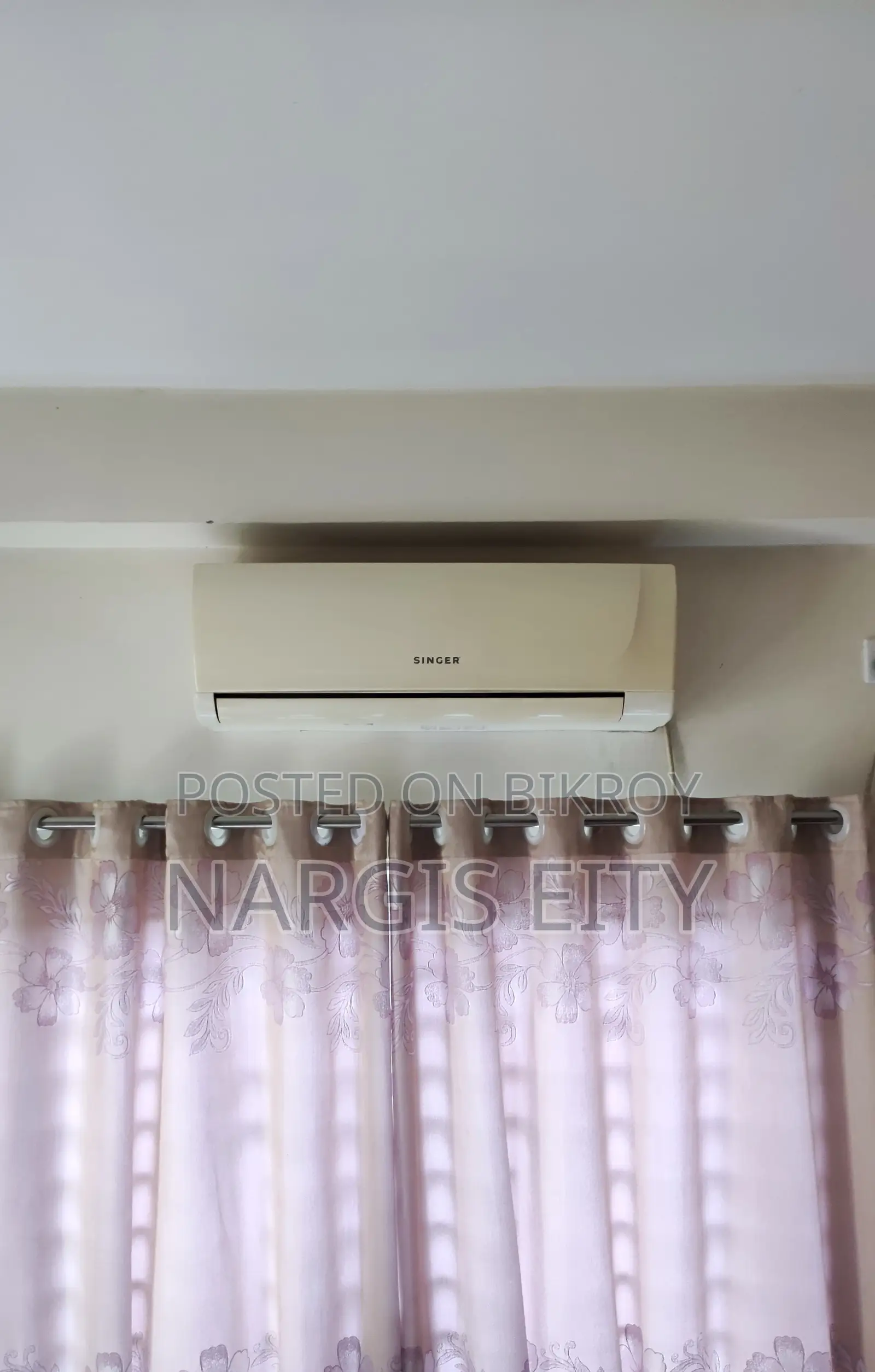 An AC will be sold on an urgent basis