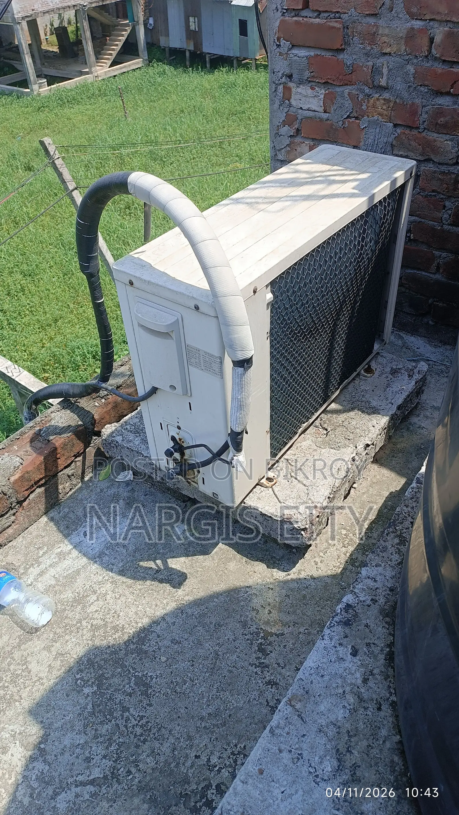 An AC will be sold on an urgent basis