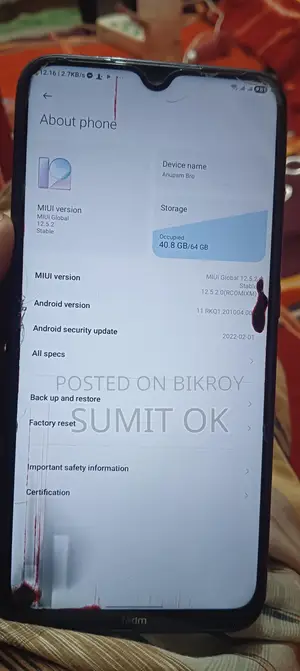 Xiaomi Redmi Note 8 4/64 (Used)