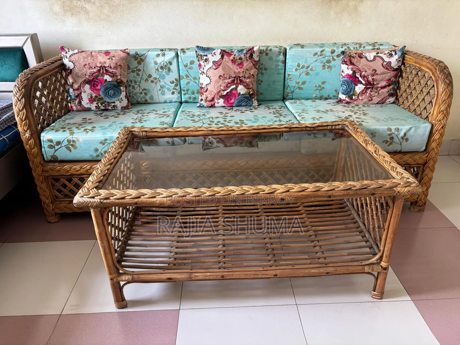 Rattan Sofa