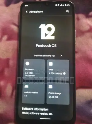 Vivo Y21 . (Used)