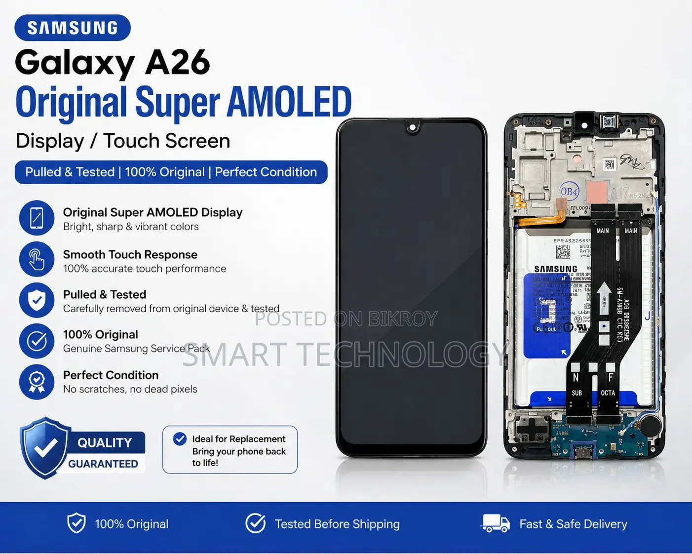 Samsung Galaxy A26 Original Display