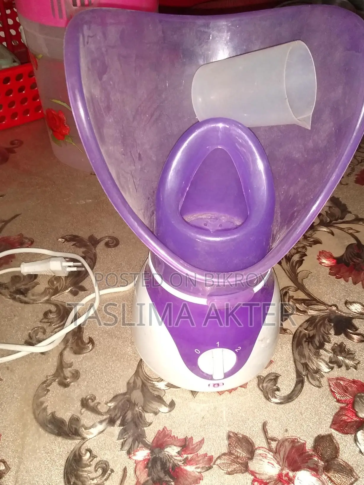 Facial steamer, hot steam machine