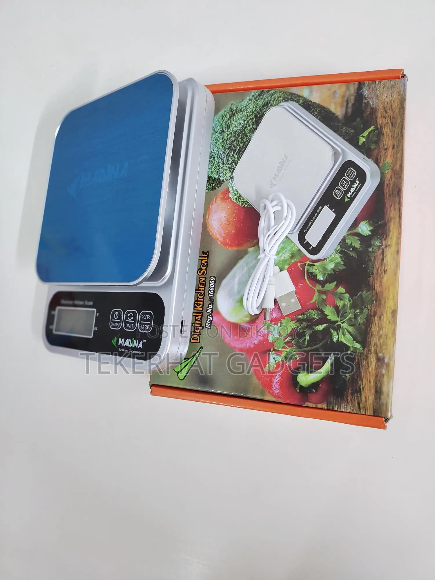 Kitchen Scale. Capacity 5kg. Usb Type-c Rechargeable And Non Rechargable