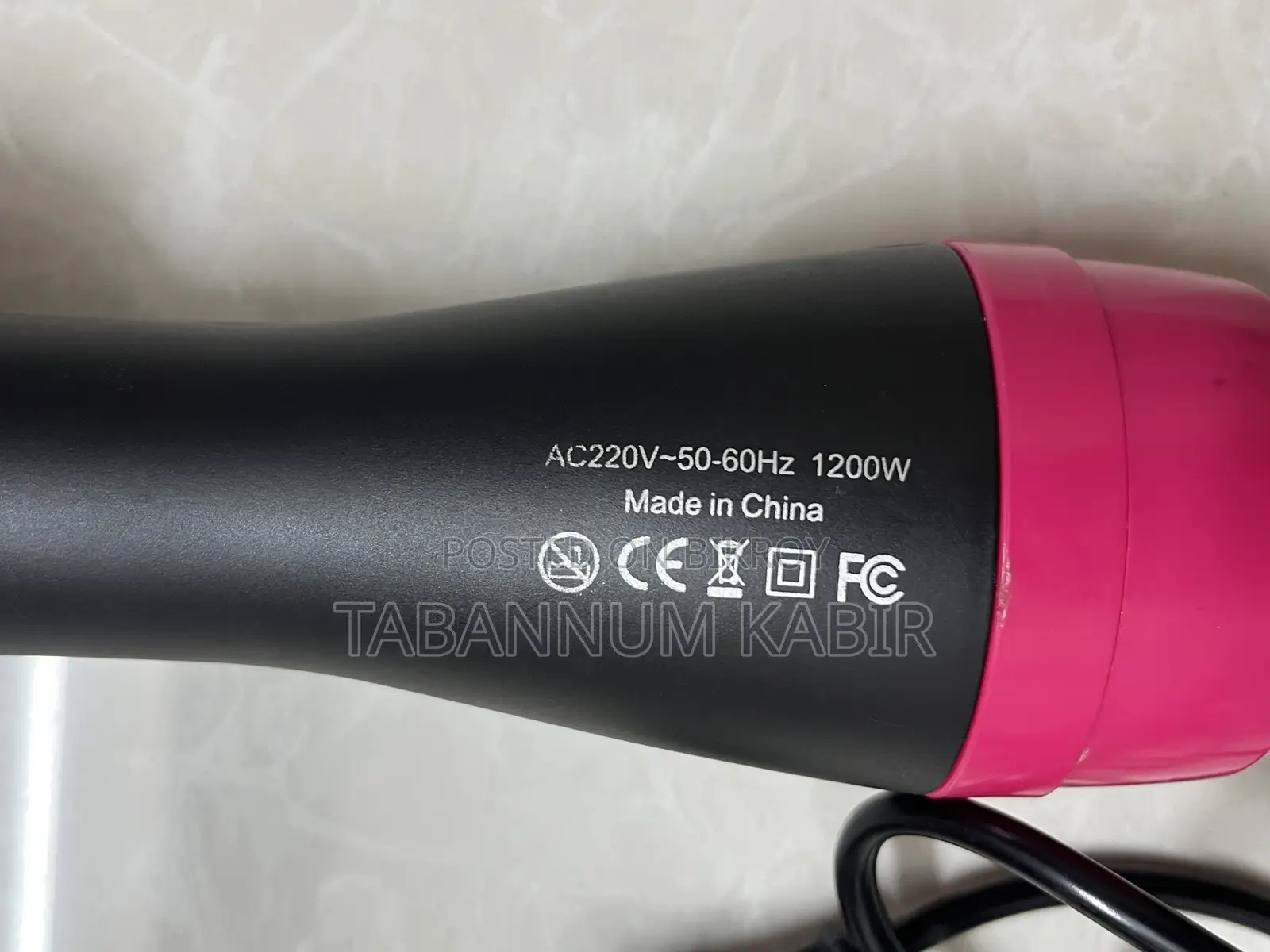 One Step Hair Dryer and Styler