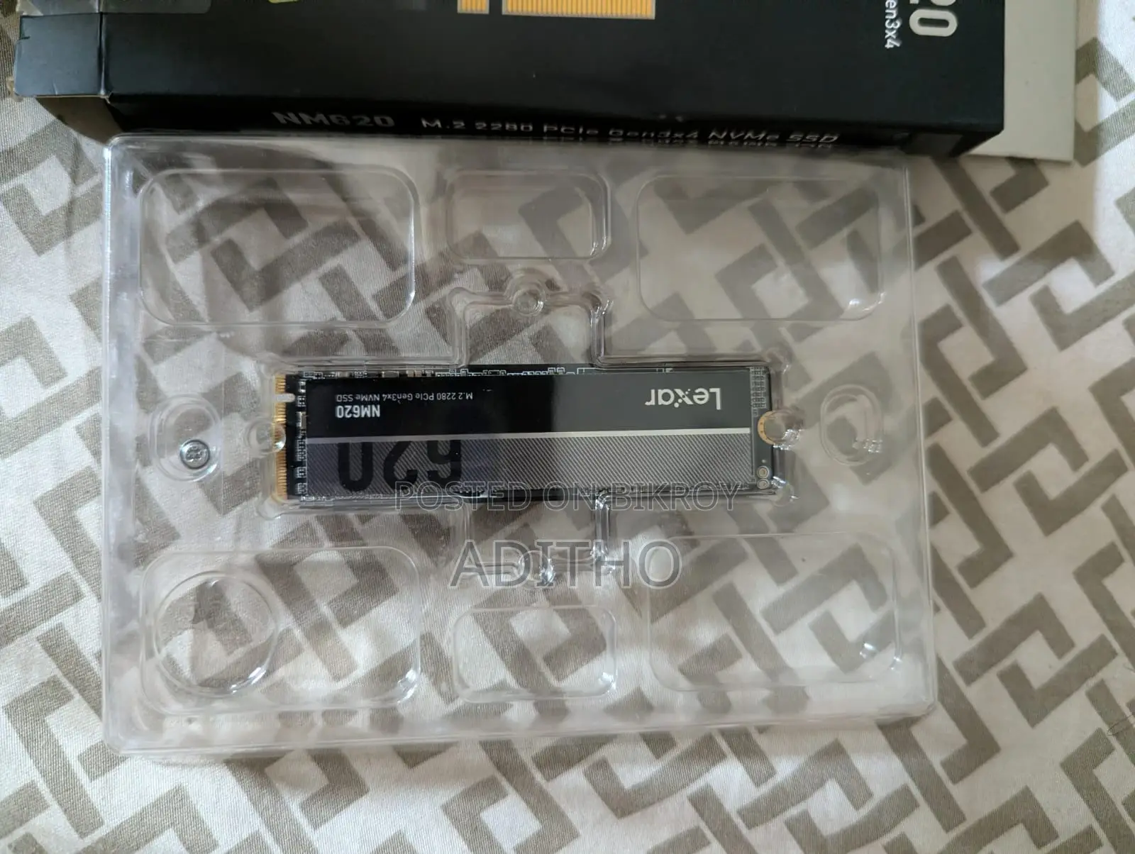 1.ssd-lexar Nm620 Nvm Ssd 256 Gb (4.5 Yr Warranty Still Now)