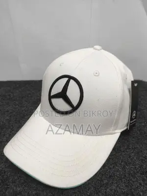 Mercedes Men's Cotton Trucker Snapback Baseball Cap Hat - For Men