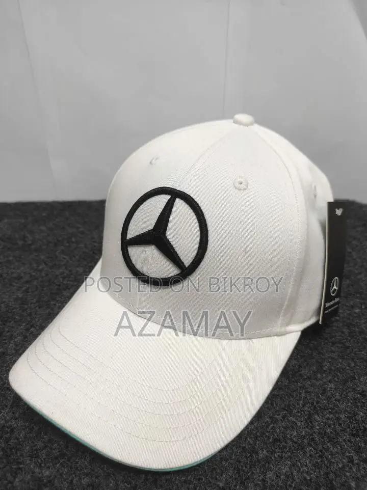 Mercedes Men's Cotton Trucker Snapback Baseball Cap Hat - For Men