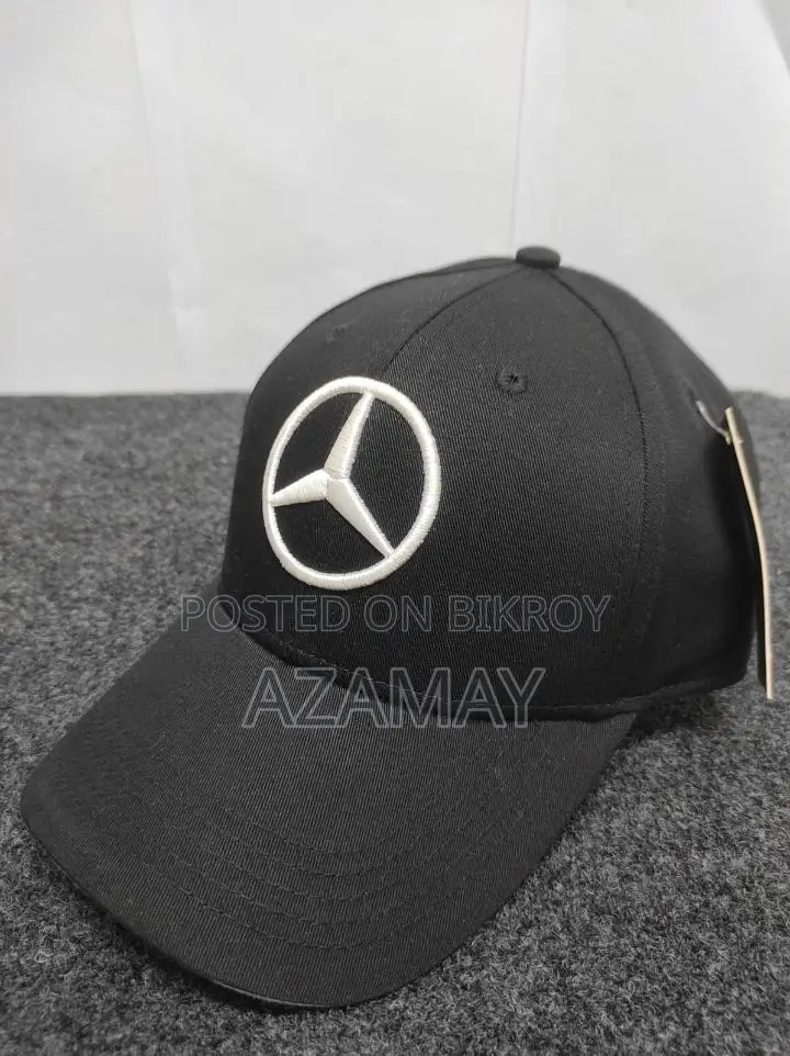 Mercedes Men's Cotton Trucker Snapback Baseball Cap Hat - For Men