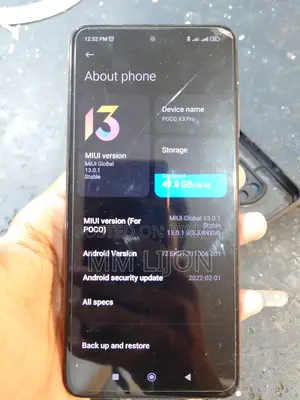 Xiaomi Poco X3 Pro (Used)