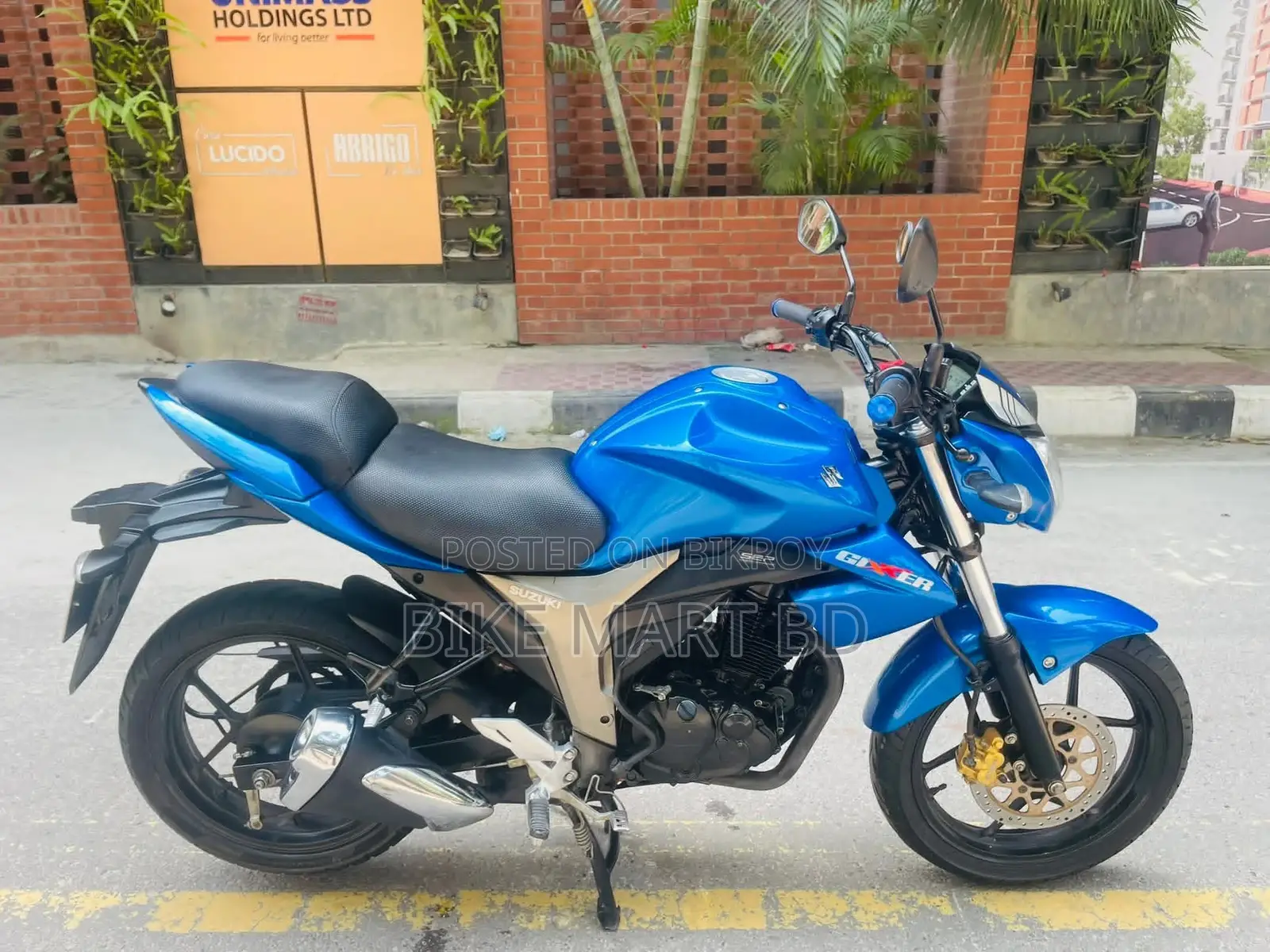 Suzuki Gixxer Monotone 2023 Blue
