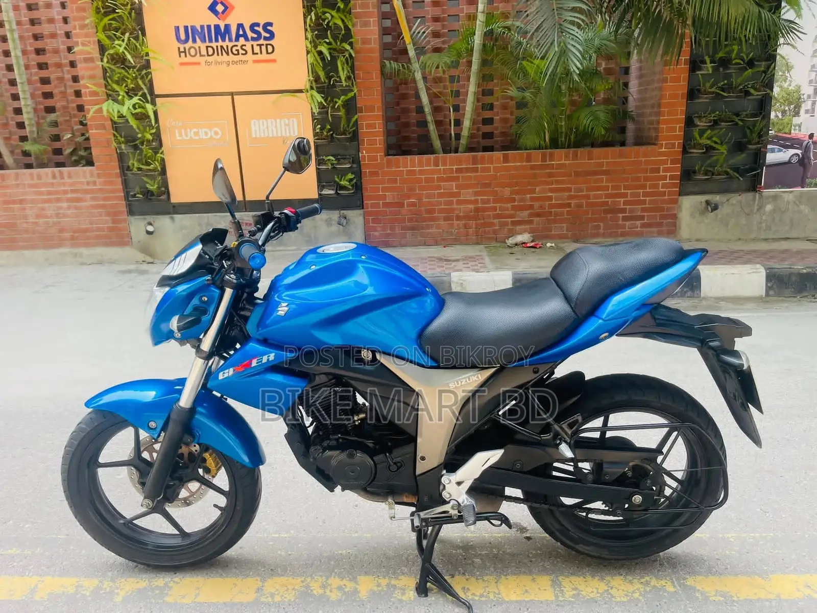 Suzuki Gixxer Monotone 2023 Blue