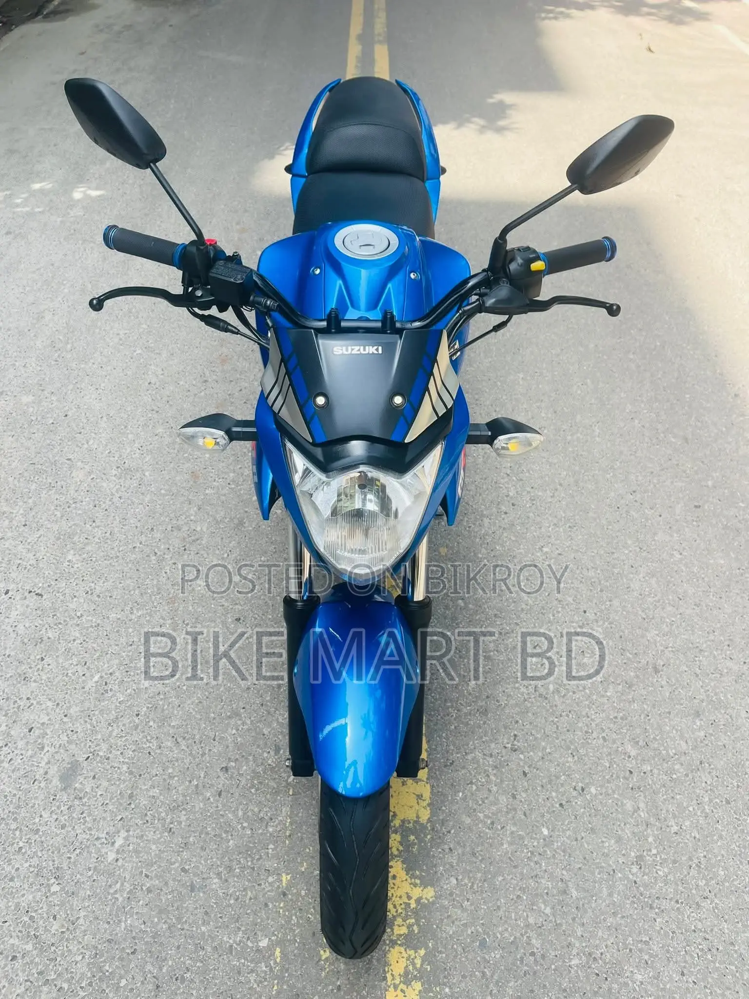 Suzuki Gixxer Monotone 2023 Blue