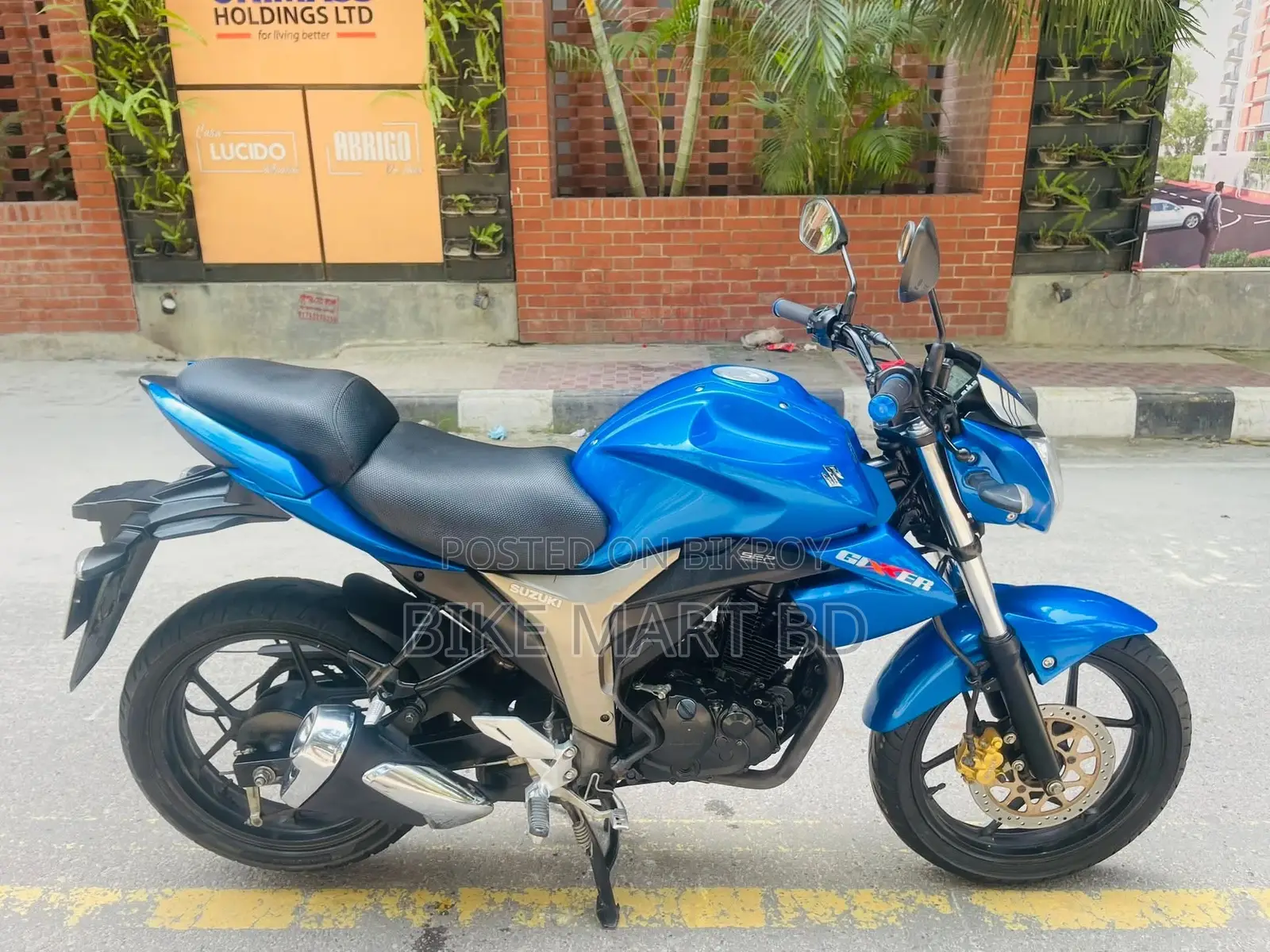 Suzuki Gixxer Monotone 2023 Blue
