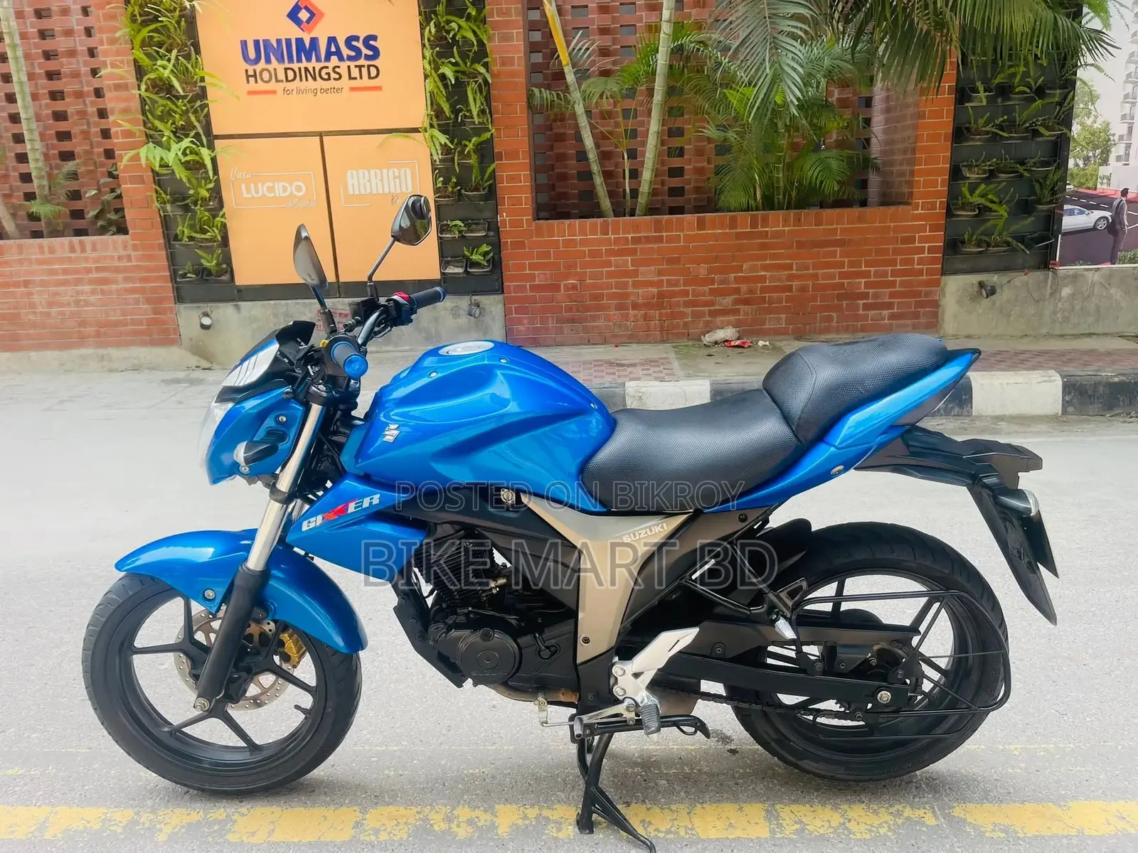 Suzuki Gixxer Monotone 2023 Blue