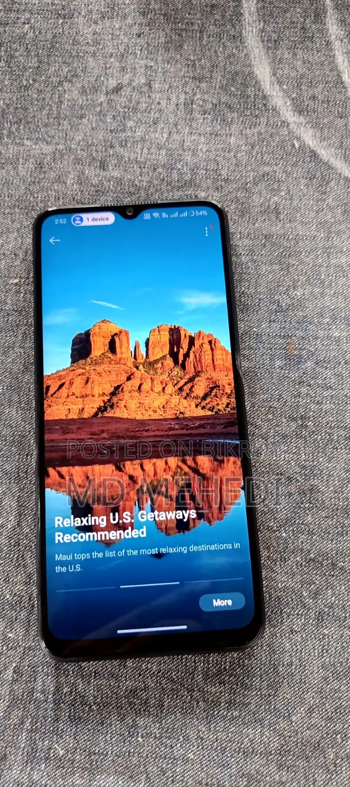 OPPO A77 . (Used)