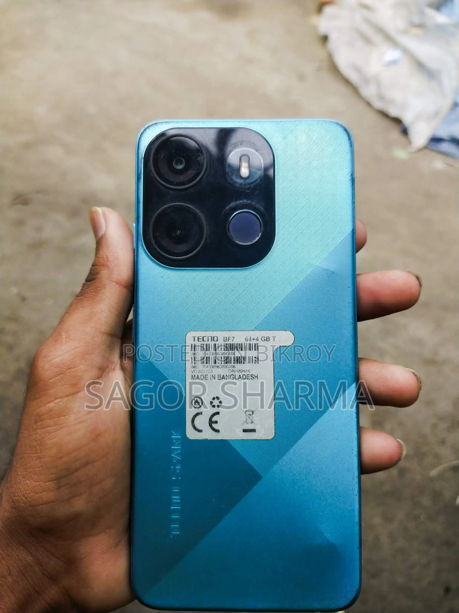 Tecno Spark Go original phone (Used)
