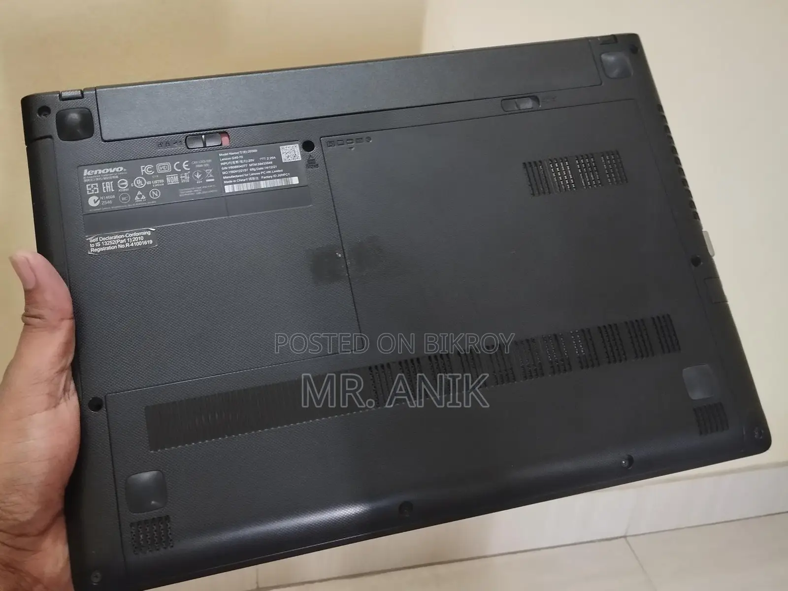 Motherboard problem Lenovo Ideapad G40-70