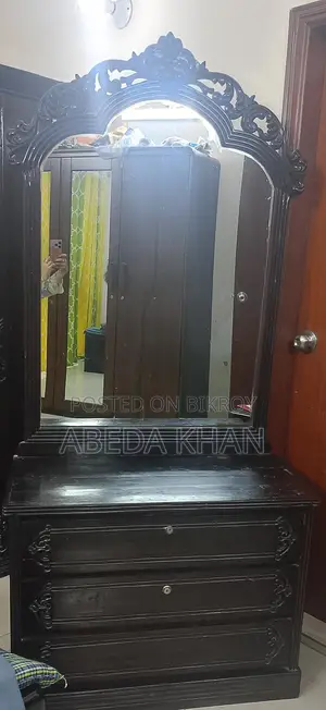 সেগুন কাঠের ড্রেসিং টেবিল বিক্রয়