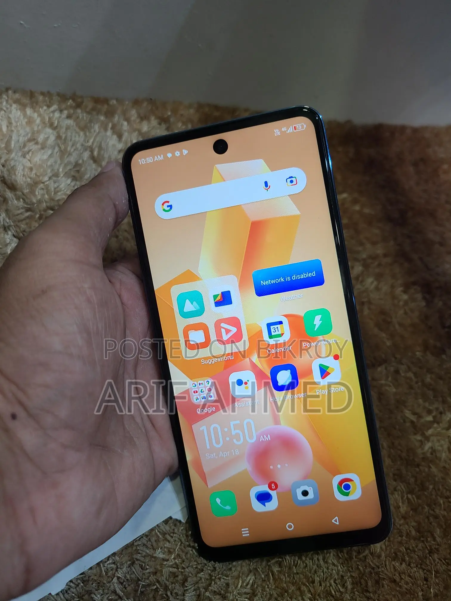 Infinix Hot 40i (8/128) (Used)