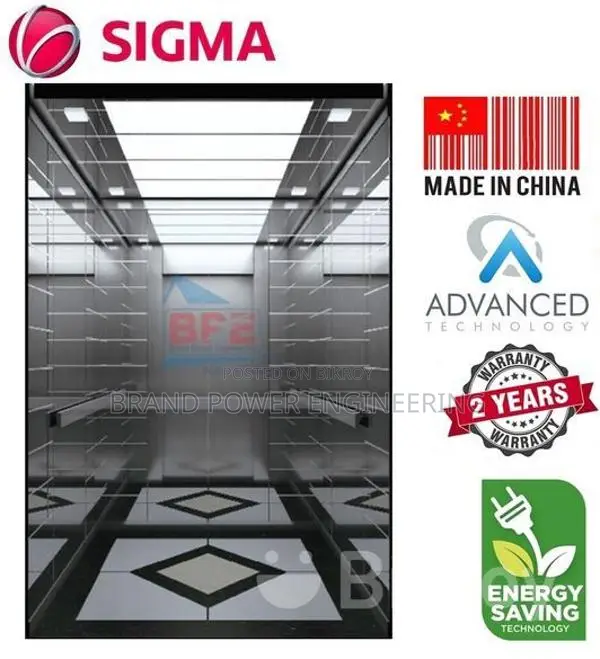 Sigma 800kg Passenger Lift – Residential and Commercial Buildings