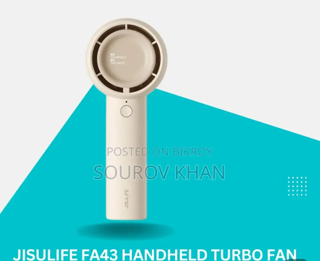 Jisulife FA43 Handheld Turbo Fan 4000 mAh/ 6000 mAh