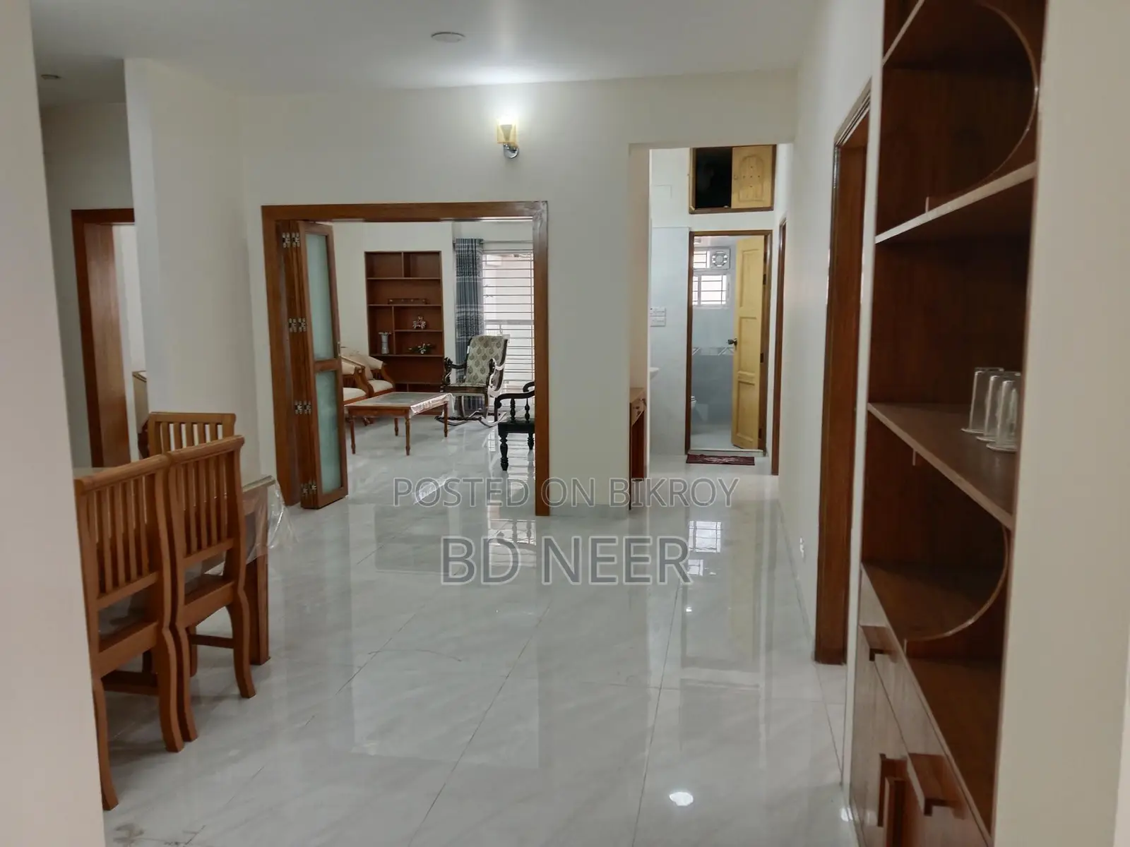 Excellent fully furnish 4 Bed room apt rent in Gulshan