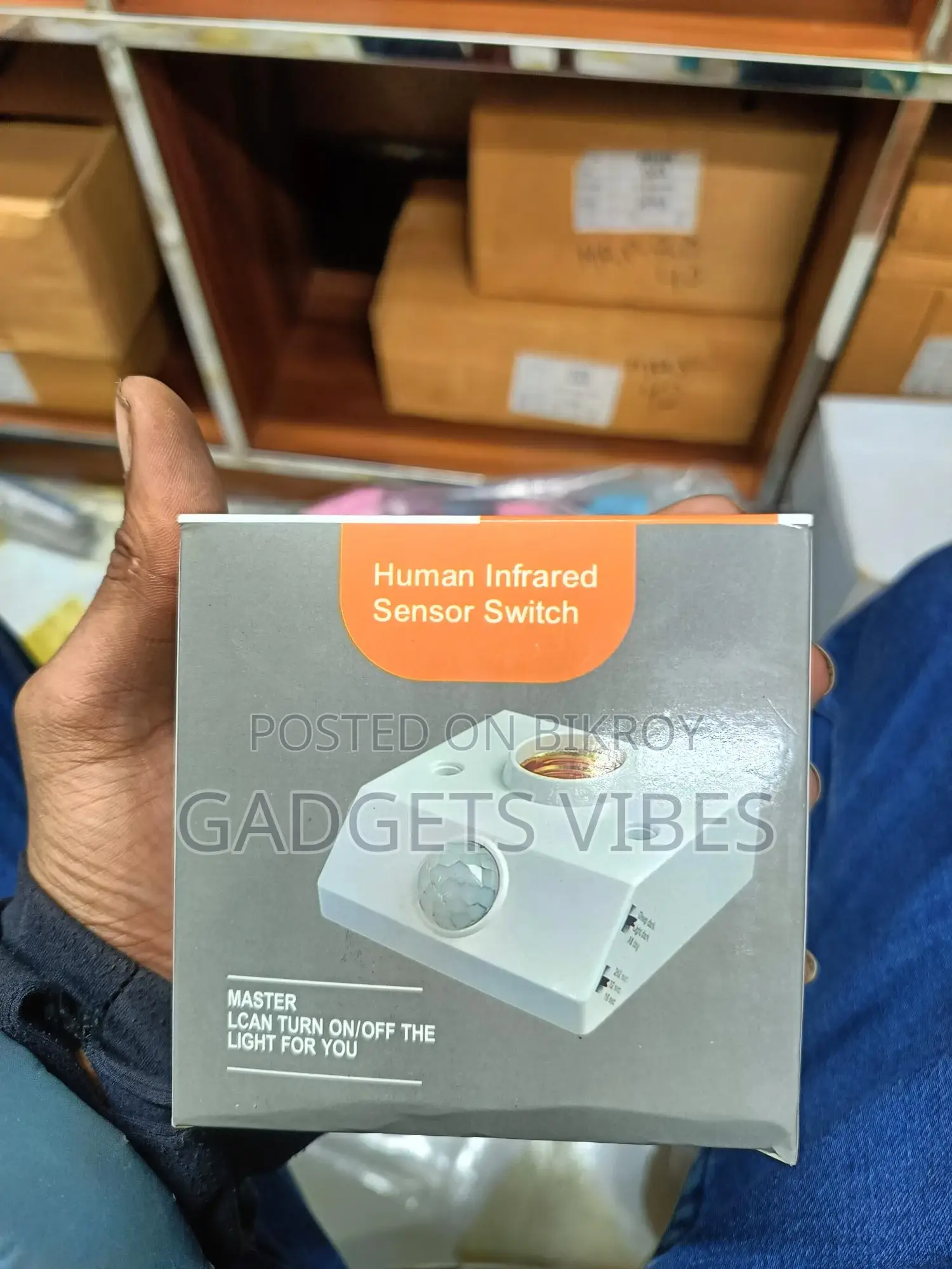 Auto On/Off Sensor Holder