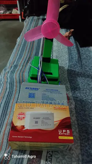 12v Battery Kanson + DC Fan Combo Pack