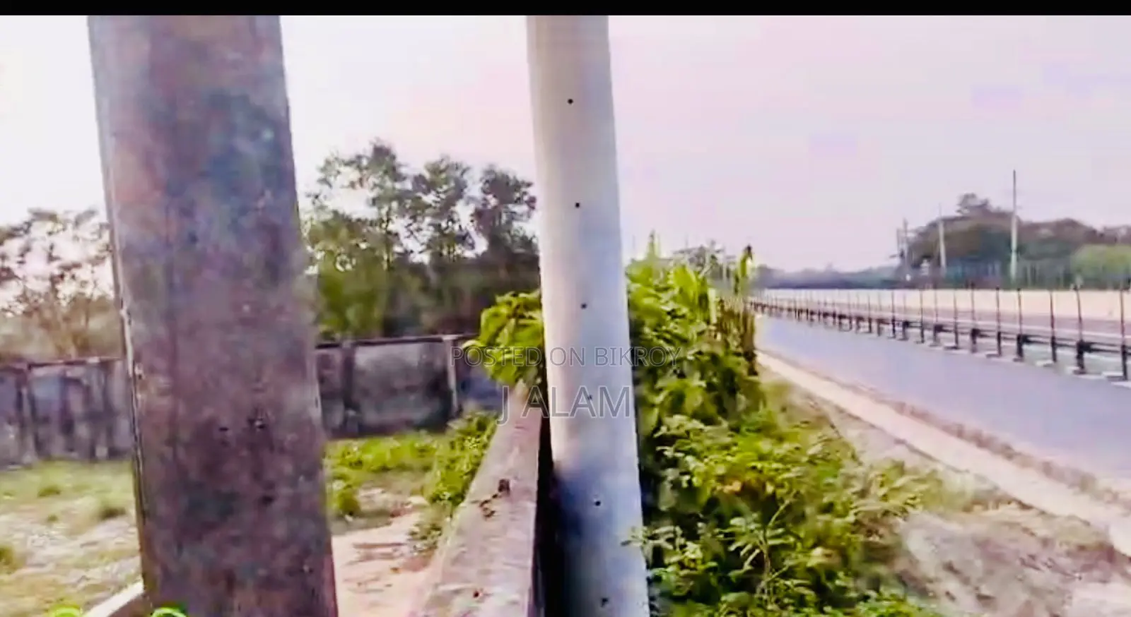 10 Katha Commercial Plot with Boundary Wall Beside 180ft Road