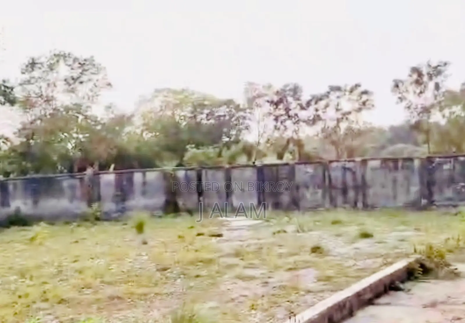 10 Katha Commercial Plot with Boundary Wall Beside 180ft Road