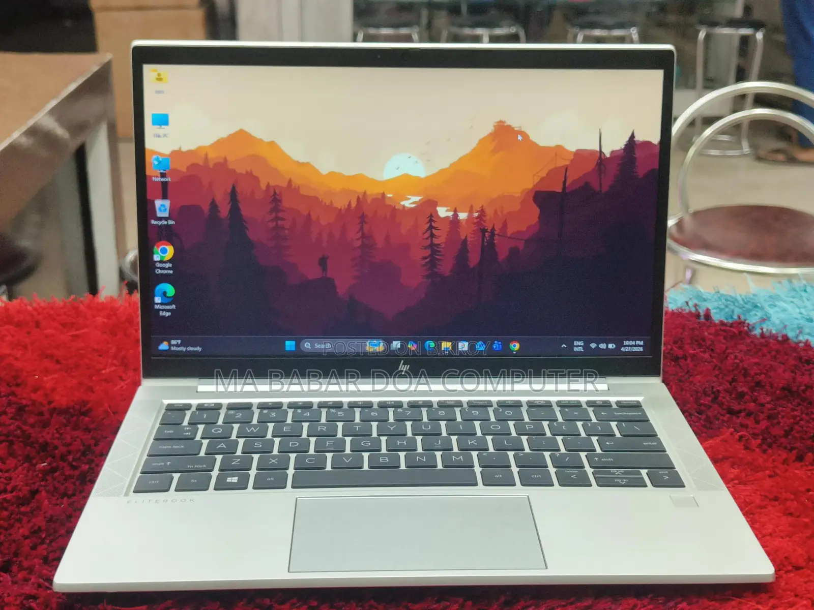 HP EliteBook Ryzen 5 Pro 4650U 8/256GB 13.3” FHD Premium Slim Laptop