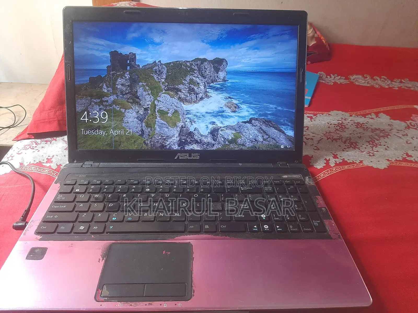 Urgent Sale: Used ASUS i5 3rd Gen Laptop