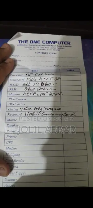 Intel i5 6gen Pc