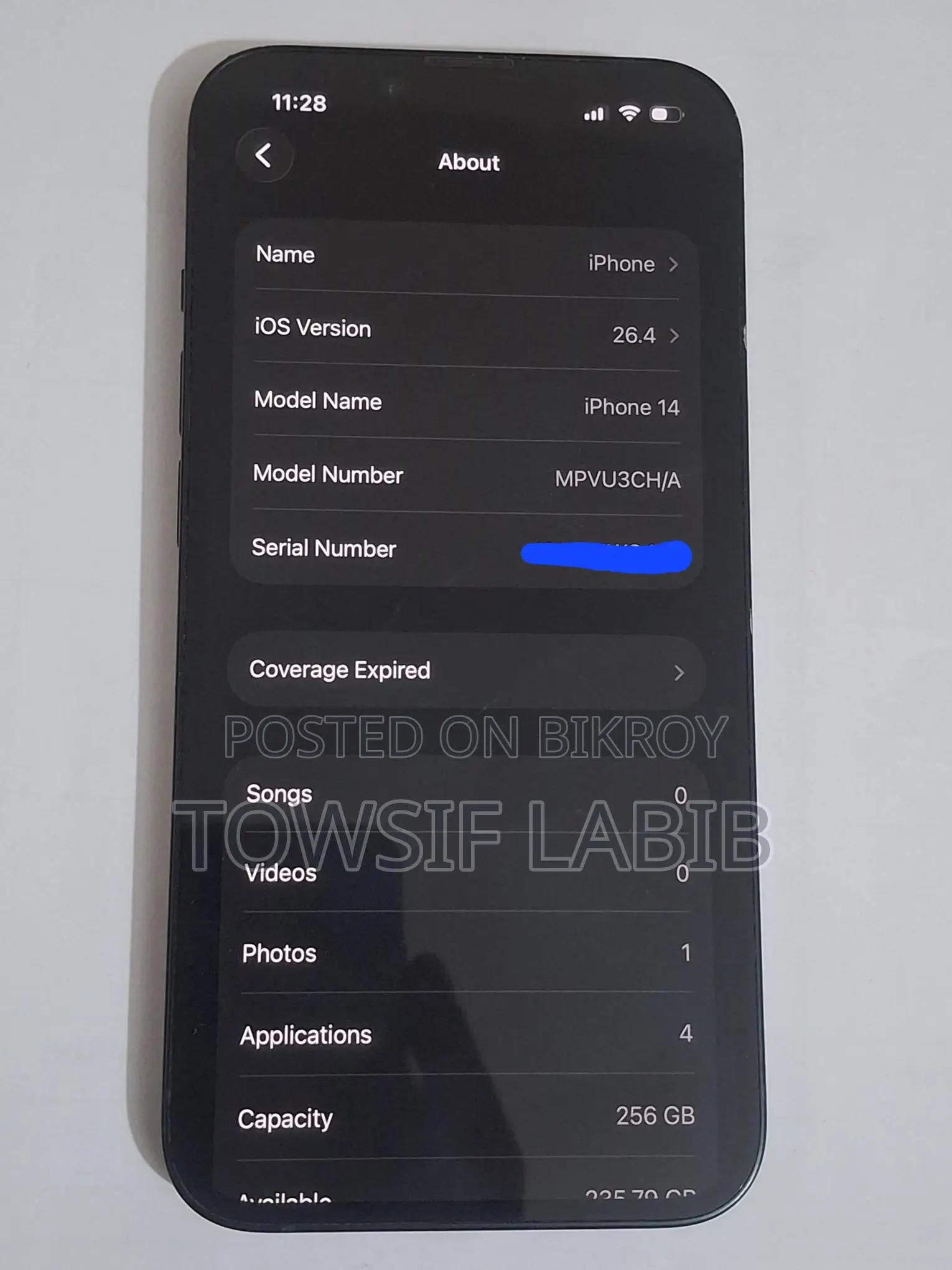 Apple iPhone 14 (Used)