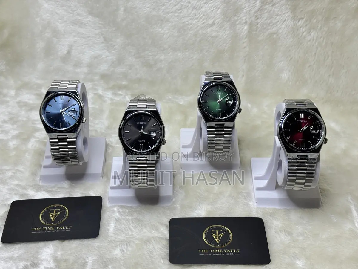 Citizen Quartz Movement Watch (with 1 Year Warranty)