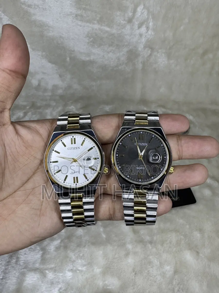 Citizen Quartz Movement Watch (with 1 Year Warranty)