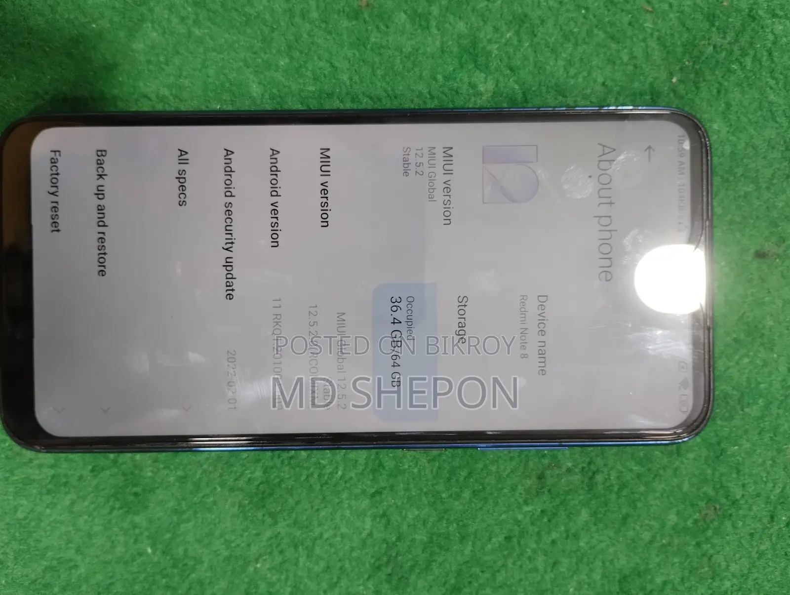 Xiaomi Redmi Note 8 (Used)