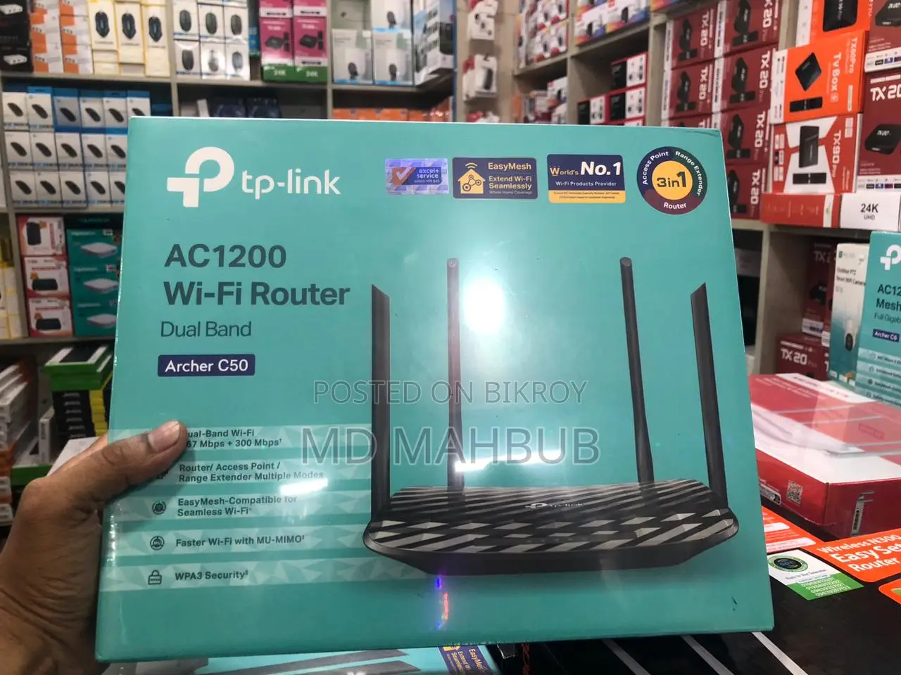 Tp-link Archer C50 Ac1200 Dual Band Wi-fi Router