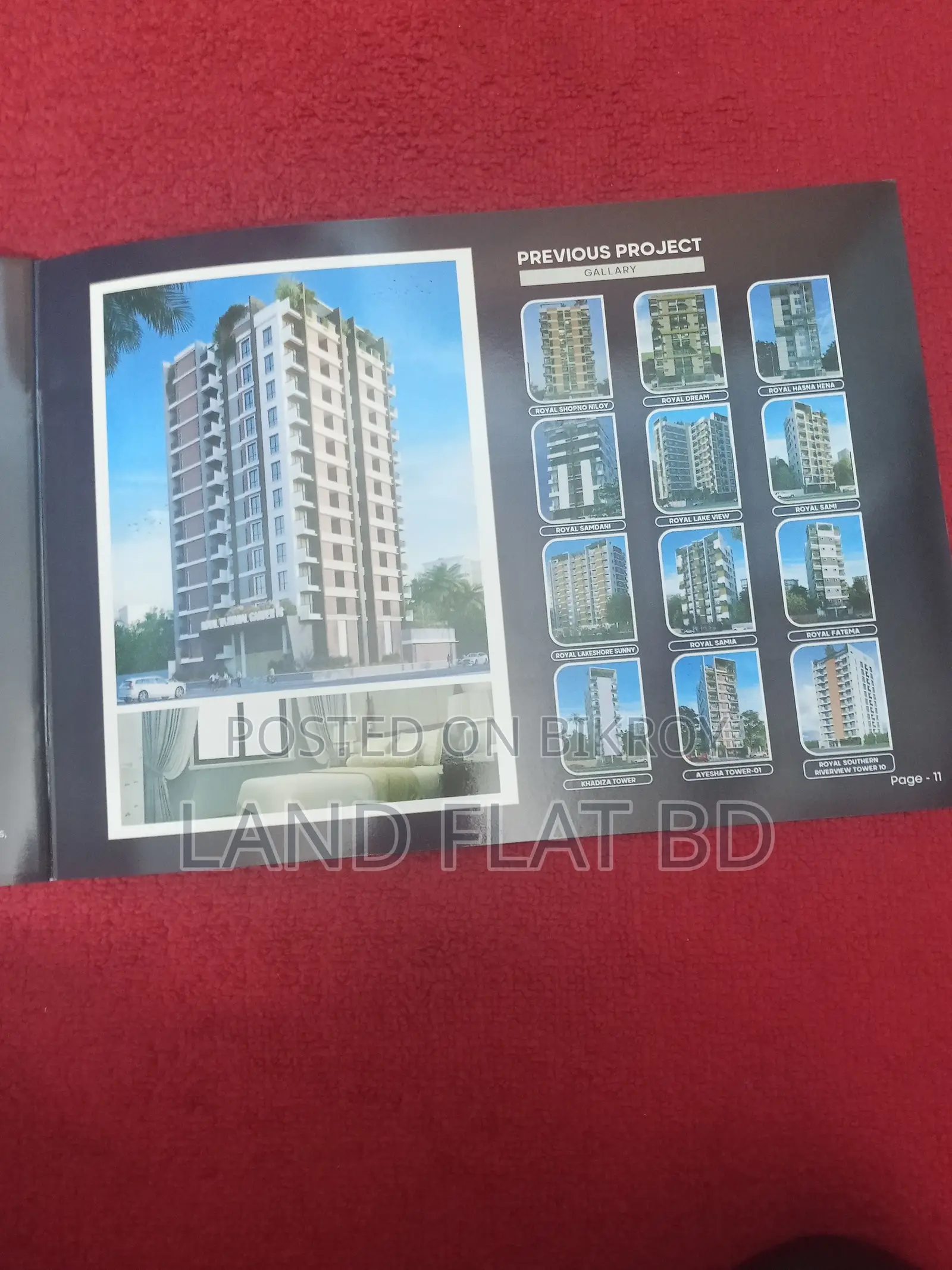 900 Sqft Flat for Sale in Chondrima Housing, Mohammadpur