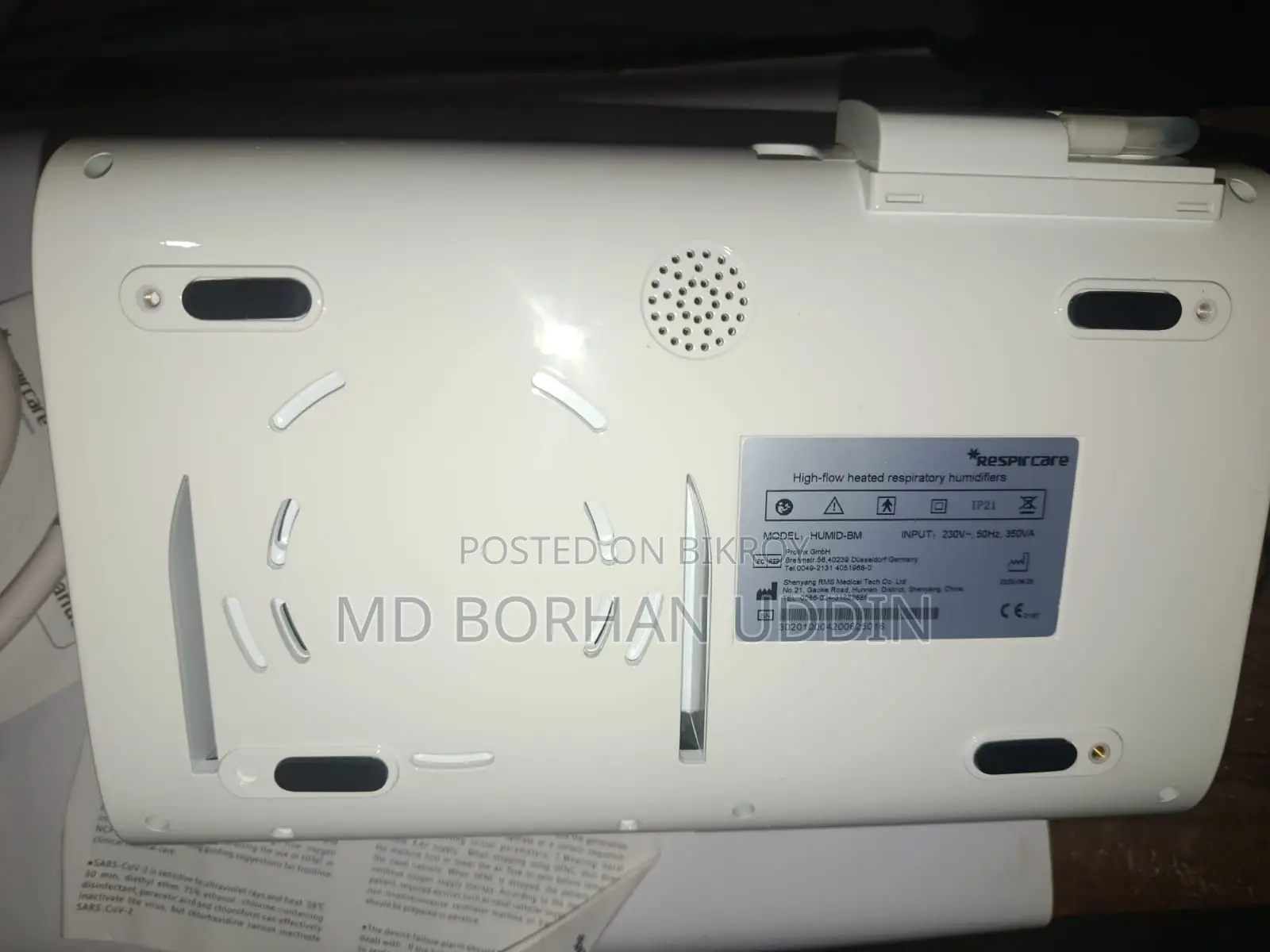 High Flow Nasal Cannula Re Semi Auto