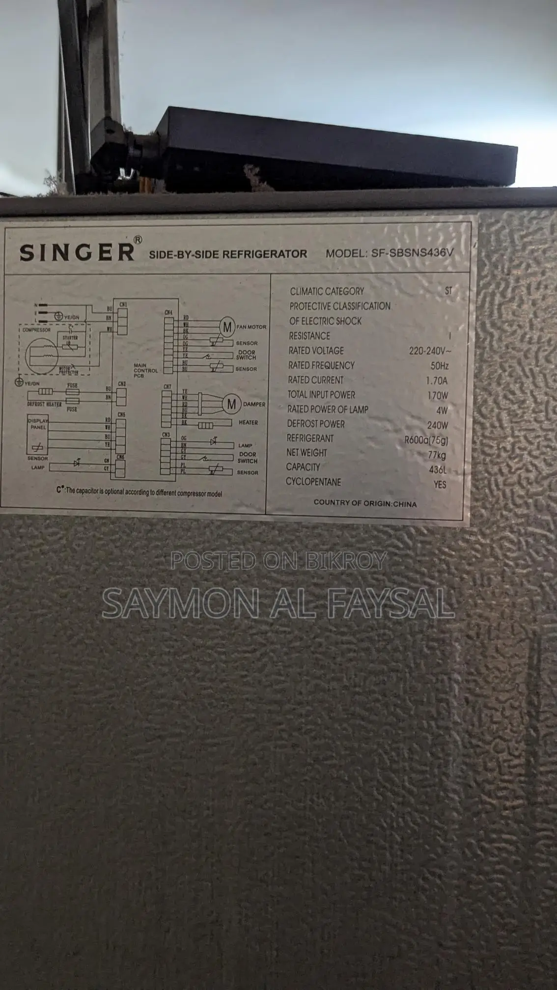 No issues with the fridge