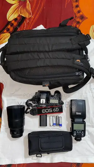ক্যানন ৬ডি ফুল সেটআপ সহ
