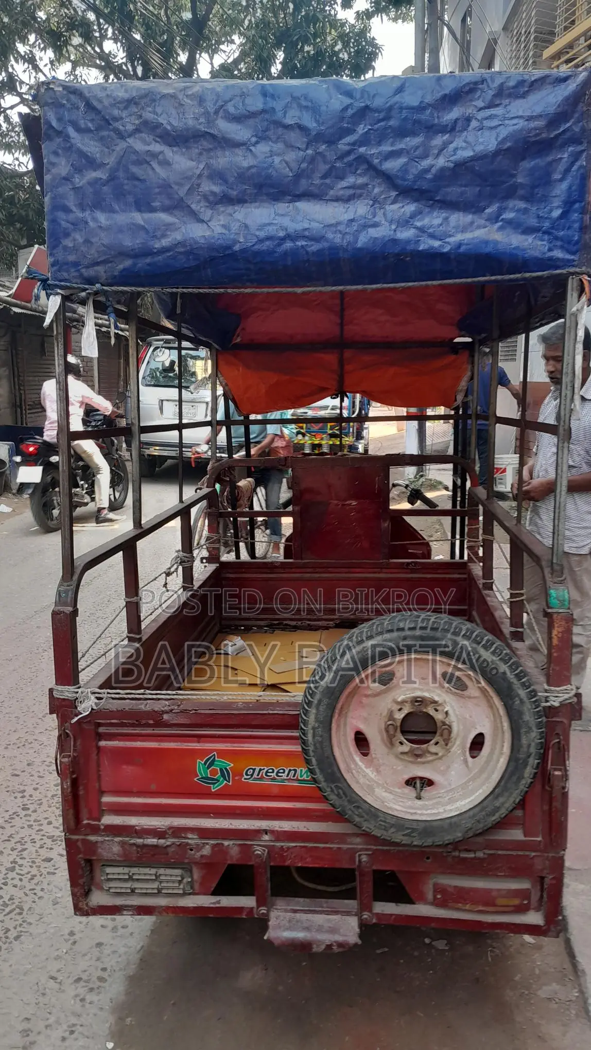 Sell Your Cargo E-Rickshaw/Van (Includes Loading Bed + Canopy)