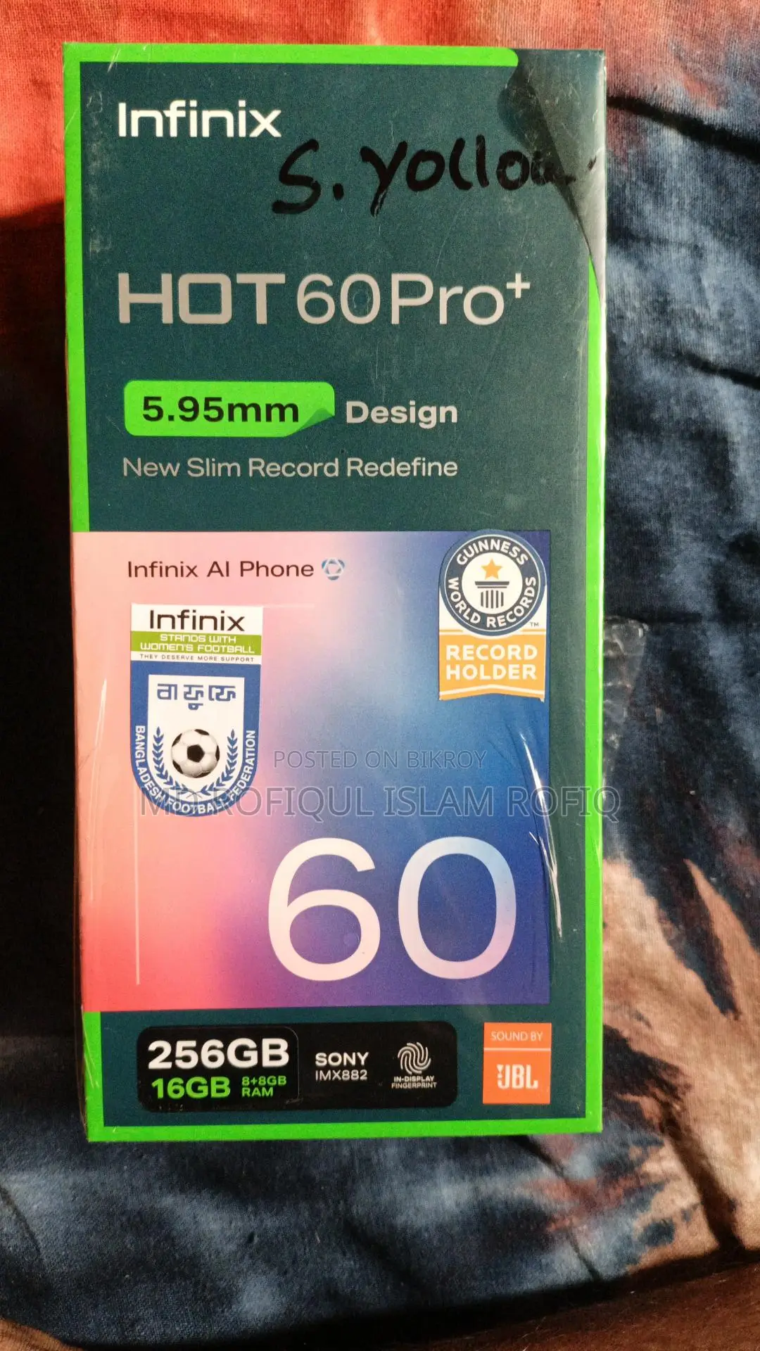 Infinix Hot 60 Pro Plus (Used)