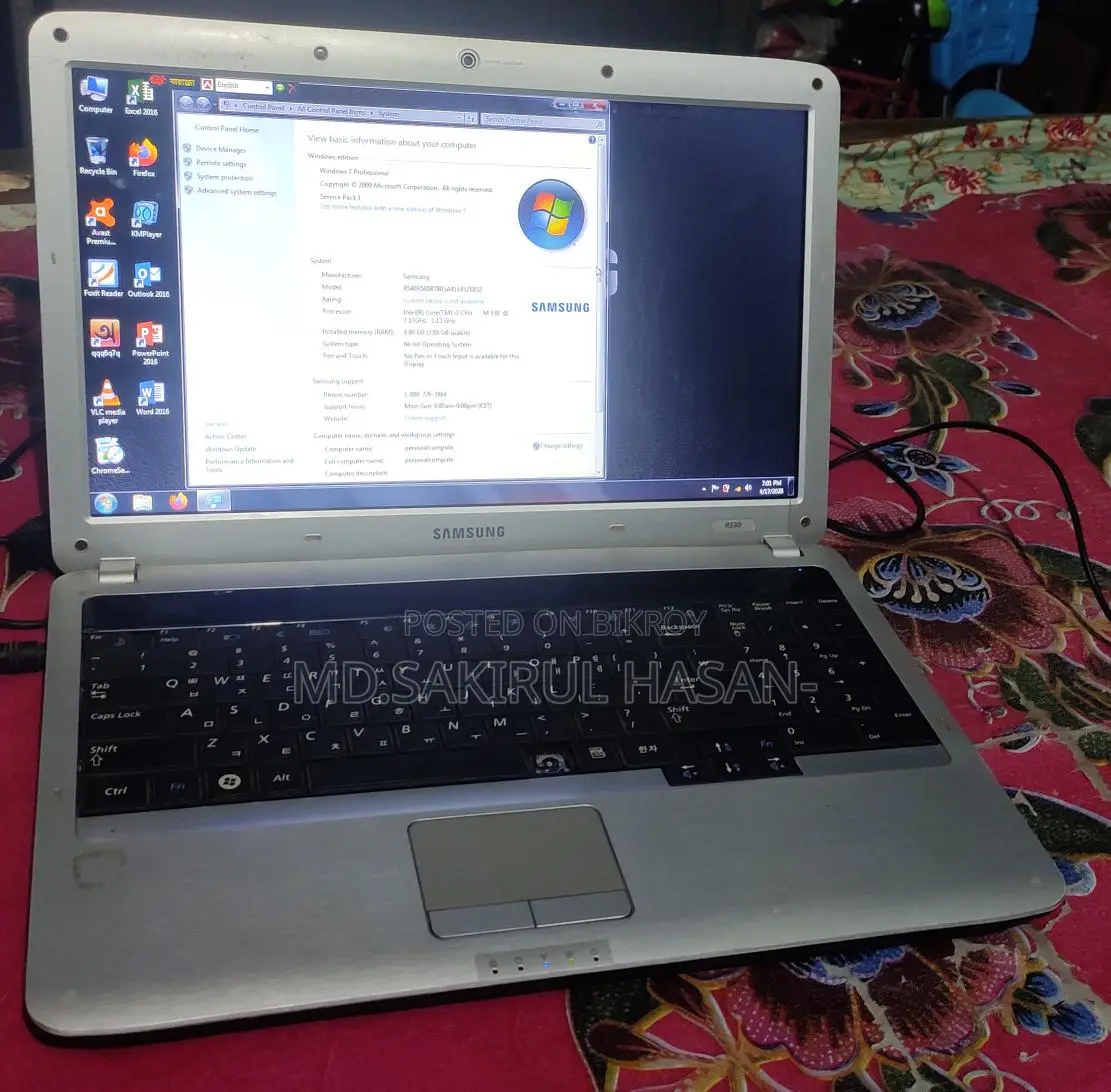 Samsung Core I3 Laptop