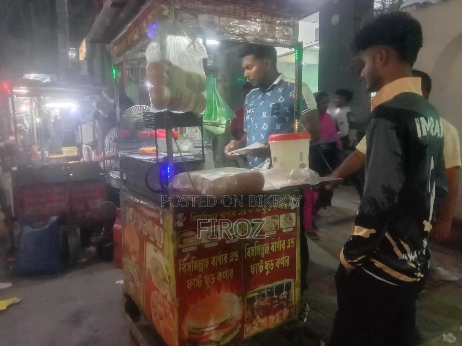 বার্গার ভ্যান গাড়ি বিক্রি করব