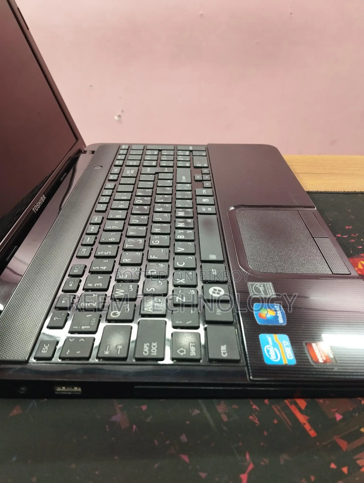 Toshiba i7-3rd Gen 4/500
